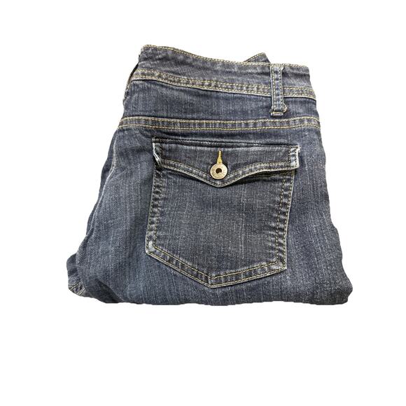 Gloria Vanderbilt Jeans Women 10 Dark Wash Boot Cut "The Perfect Fit" - Picture 15 of 16